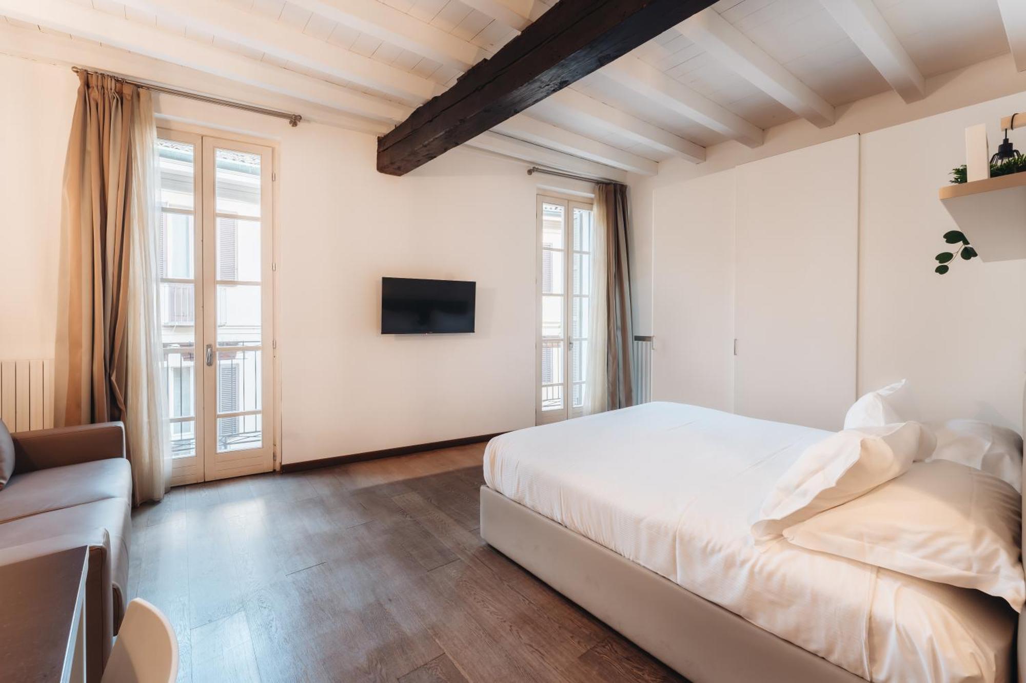 Charming Milan Apartments Brera - Madonnina Bagian luar foto